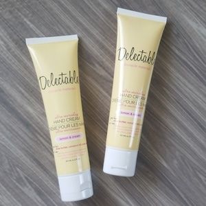 Delectable lemon & cream hand cream bundle